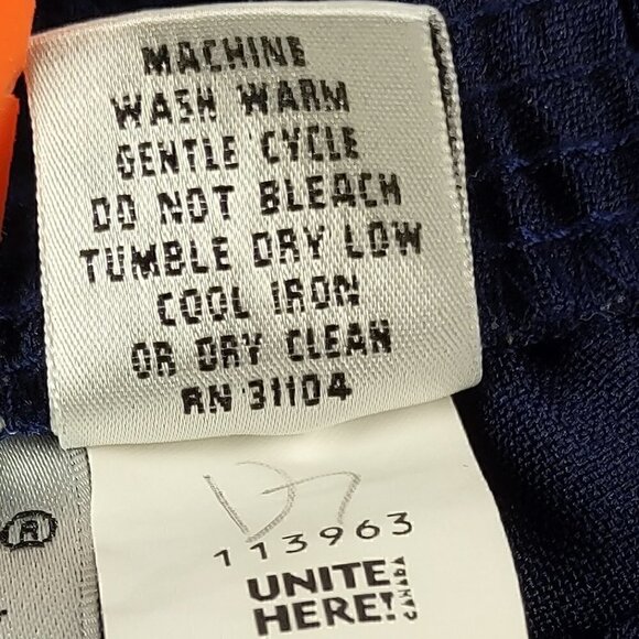 Kim Roger's Women's Blue Elastic Waist Pull On Pants Size 16 - Picture 10 of 10